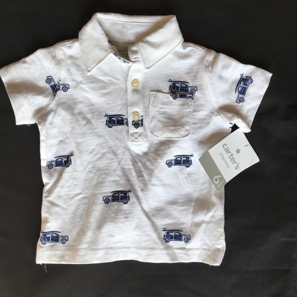 Carter’s 6 Month Baby Boy Collared Button Polo